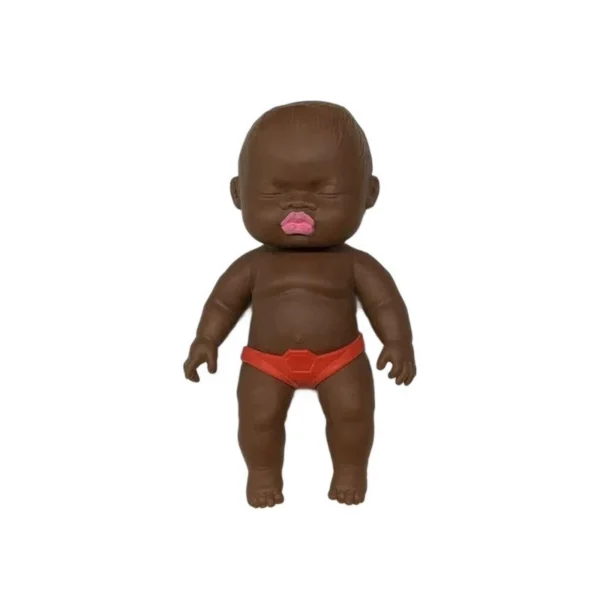 Genuine Little Black Doll Squeeze Toy Stress Relief Funny Prank Ugly Doll In Stock