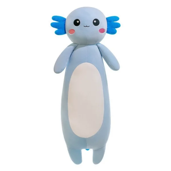 Cute Salamander Plush Toy, Soft Stuffed Animal Doll for Girls, Long Pillow for Sleeping, 4 Colors
